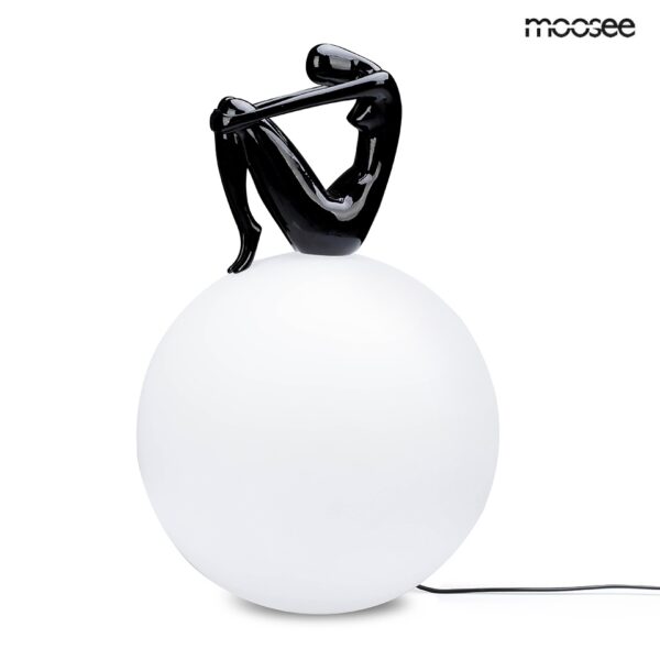 MOOSEE lampa stołowa UOMO 35 czarna