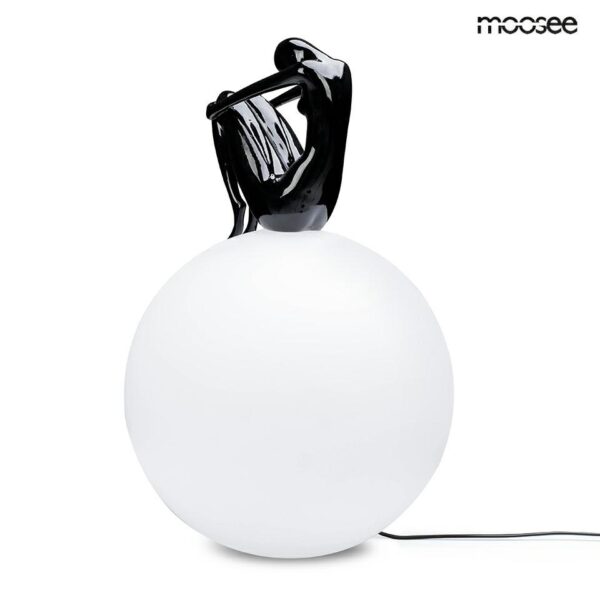 MOOSEE lampa stołowa UOMO 35 czarna - obrazek 2