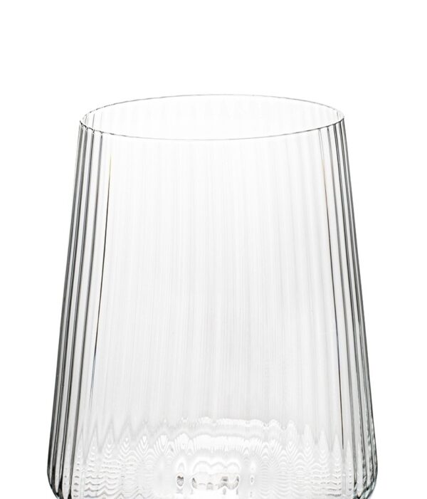 KARE komplet 4 kieliszków do wina RIFFLE  760 ml - obrazek 2