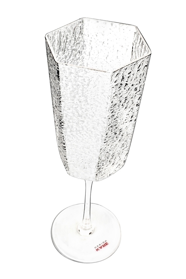 KARE komplet 4 kieliszków do wina         CASCATA 440 ml - obrazek 2