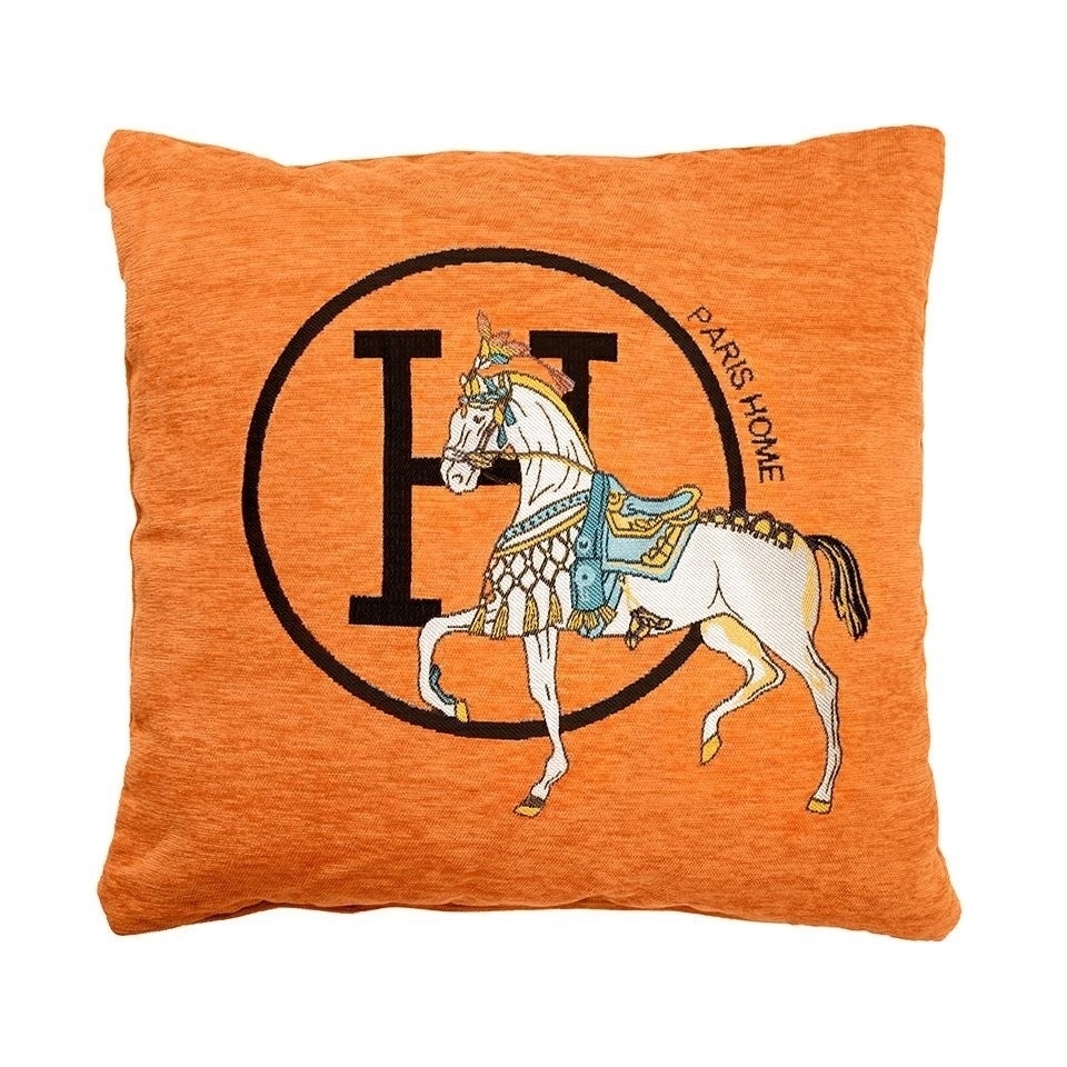 Poduszka dekoracyjna SHP PARIS HOME pomarańczowa