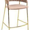 Krzesło barowe MARGO 65 khaki / beżowe