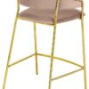 Krzesło barowe MARGO 65 khaki / beżowe - obrazek 3