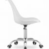 Krzesło obrotowe MONZA OFFICE WHITE PU - obrazek 2