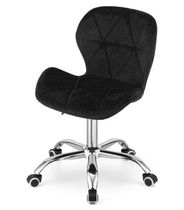 Krzesło obrotowe VASTO OFFICE VELVET BLACK - obrazek 4