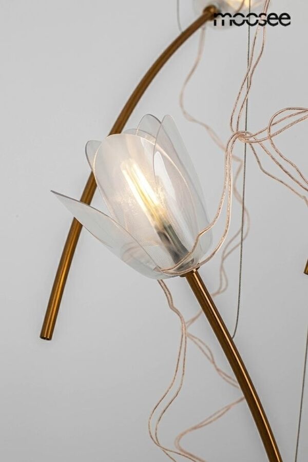 MOOSEE lampa wisząca TULIPPE 14 LINE  złota - obrazek 3