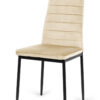 Krzesło tapicerowane VALVA LINE VELVET BEIGE