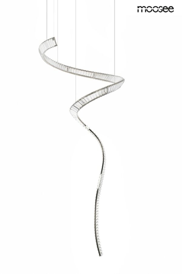 MOOSEE lampa wisząca WAVE CORDON 1A chrom - obrazek 2