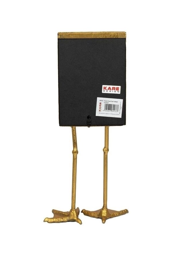 KARE ramka na zdjęcia DUCK FEET PIONOWA 13x18 cm złota - obrazek 2