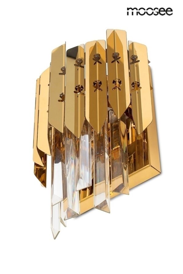 MOOSEE lampa ścienna MAJESTIC złota - obrazek 3