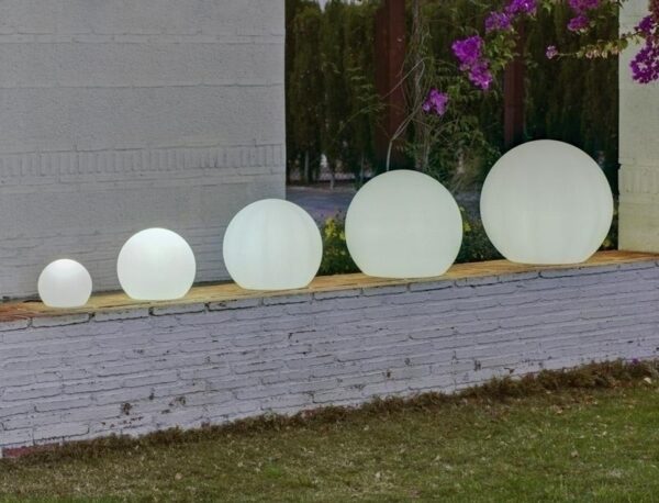 NEW GARDEN lampa ogrodowa BULY 60 CABLE biała - obrazek 2