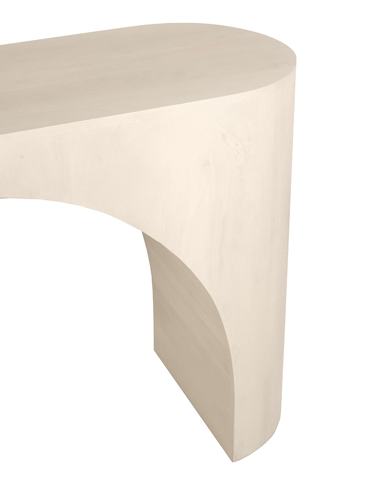 MaMaison konsola ICARO beżowa / drewno - obrazek 2