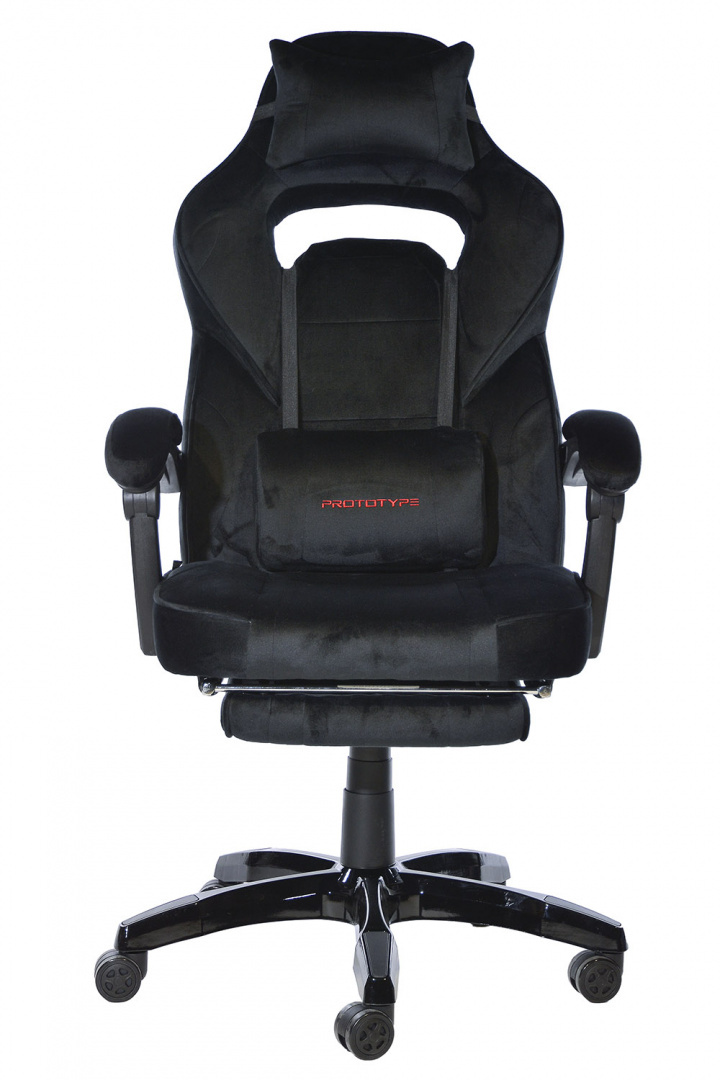 Fotel obrotowy do biurka TITAN BLACK ALCANTARA PRO - obrazek 3