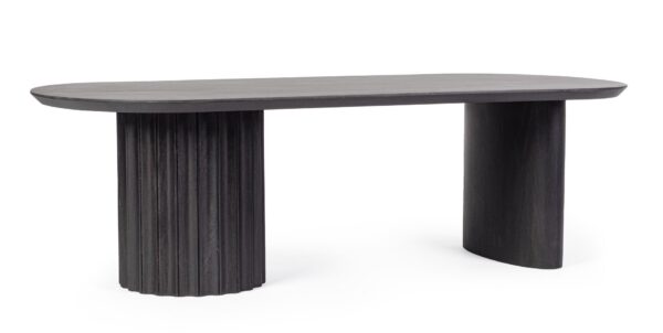 BIZZOTTO stolik kawowy ORISSA 130x65      czarny - obrazek 3