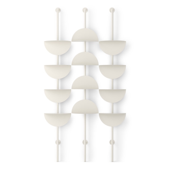 UMBRA regulowane półki ścienne SOLIS beżowe - obrazek 3