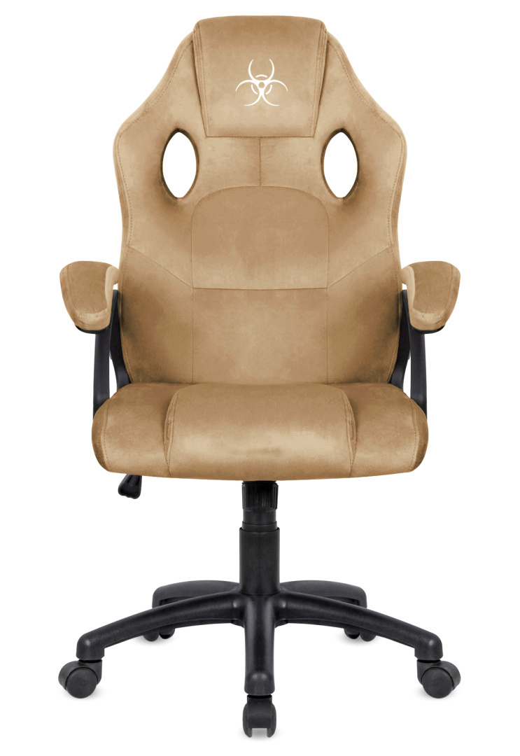 .Fotel obrotowy do biurka CARRERA M ALCANTARA BEIGE - obrazek 2
