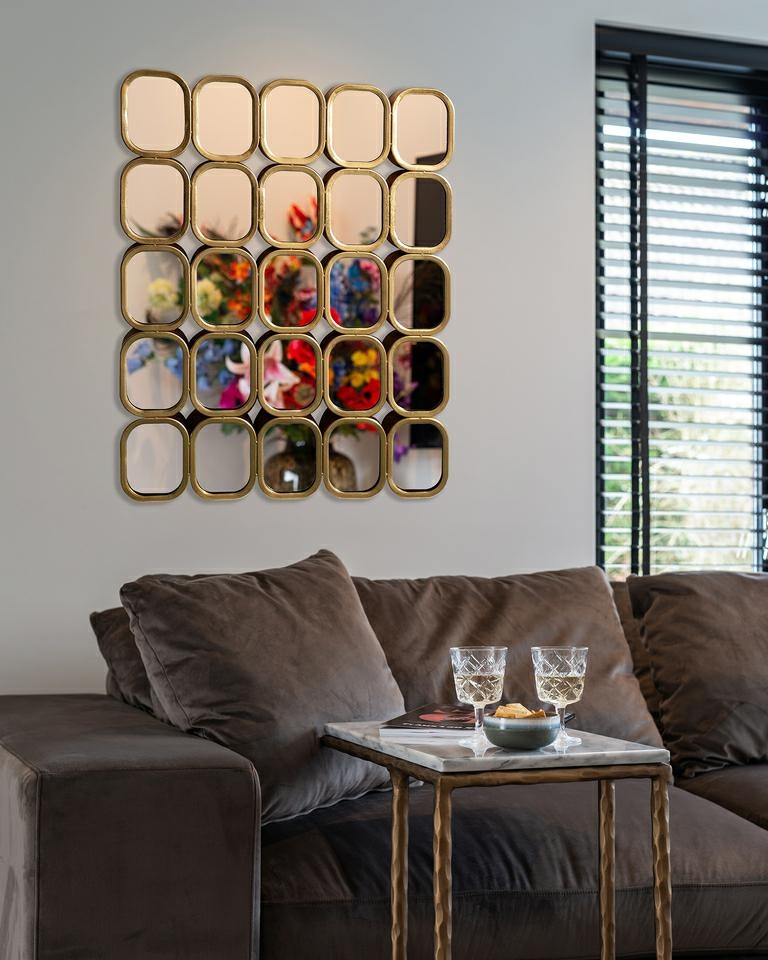 RICHMOND lustro ścienne MARILA złote - obrazek 3