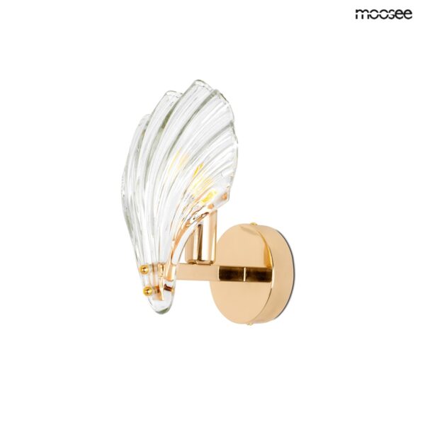 MOOSEE lampa ścienna CONCHA złota - obrazek 3
