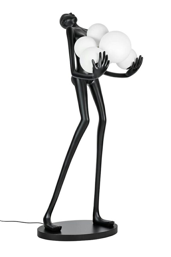 MOOSEE lampa podłogowa HUMAN PREMIUM -    włókno szklane, szkło