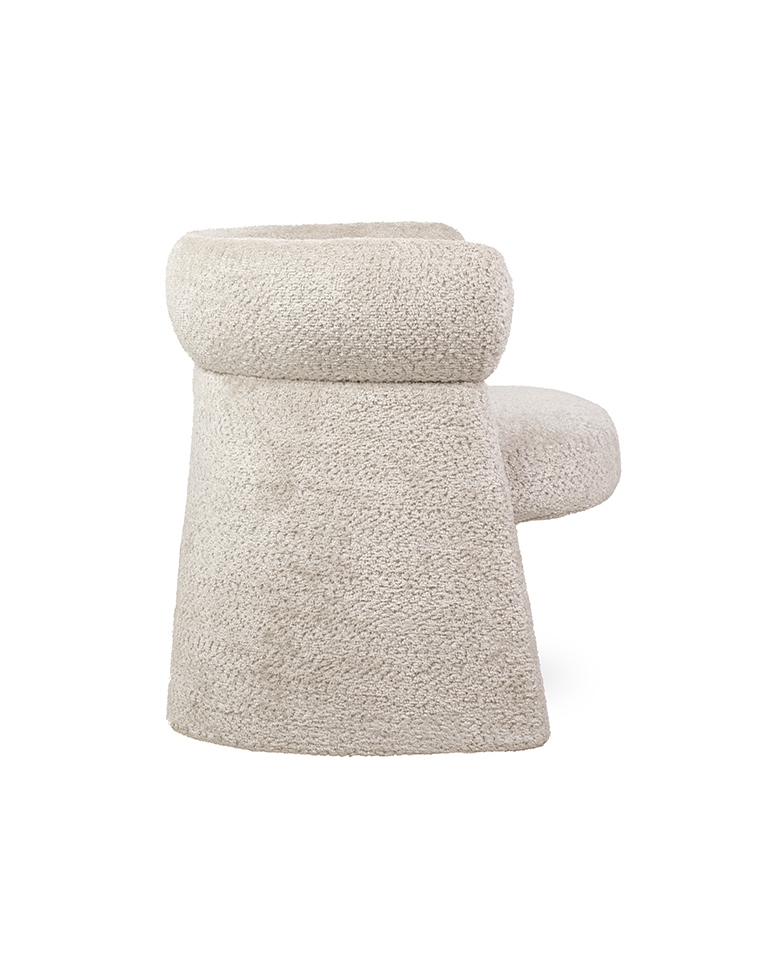 MaMaison fotel MADAME beżowy - obrazek 2