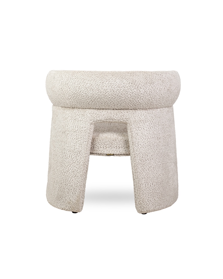 MaMaison fotel MADAME beżowy - obrazek 3