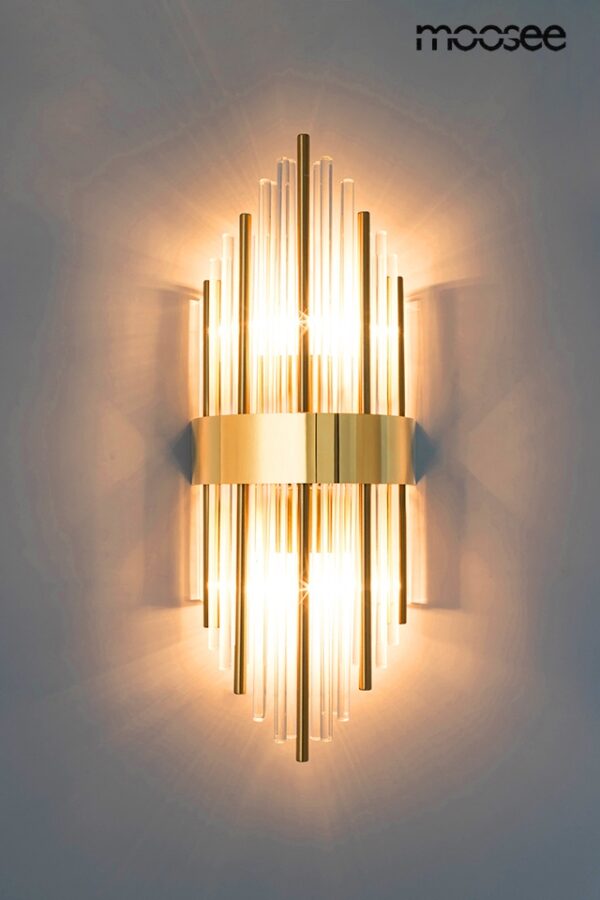 MOOSEE lampa ścienna ARMANDO złota - obrazek 2