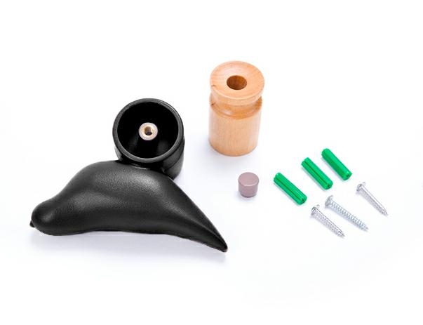 Wieszak BIRD czarny - obrazek 3