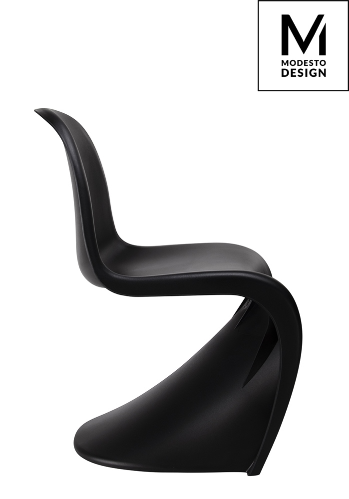 MODESTO krzesło HOVER czarne - polipropylen - obrazek 2