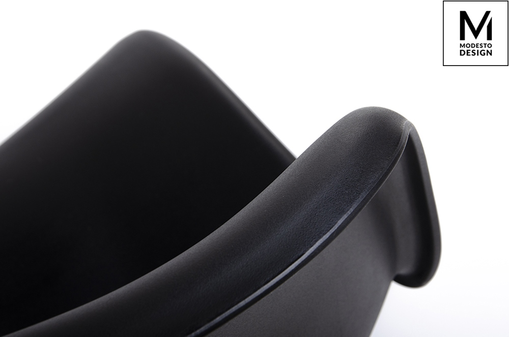 MODESTO krzesło HOVER czarne - polipropylen - obrazek 3