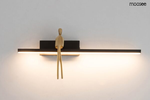 MOOSEE lampa ścienna BOY czarna - obrazek 2