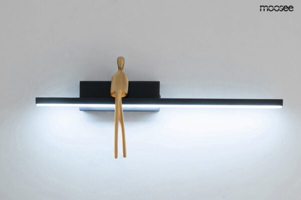 MOOSEE lampa ścienna BOY czarna - obrazek 3