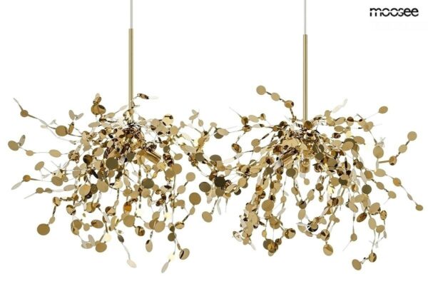 MOOSEE Lampa wisząca MONETE złota -       metal