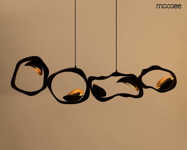 MOOSEE lampa wisząca TORRE czarna - obrazek 2
