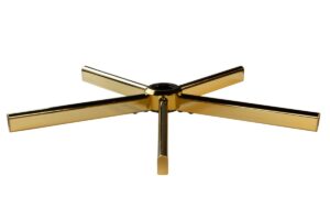 Podstawa krzesła obrotowego metalowa KD 70cm COPPER