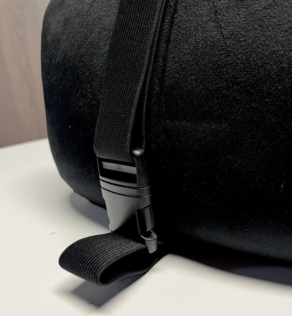 Poduszka zagłówek BLACK ALCANTARA V - obrazek 4