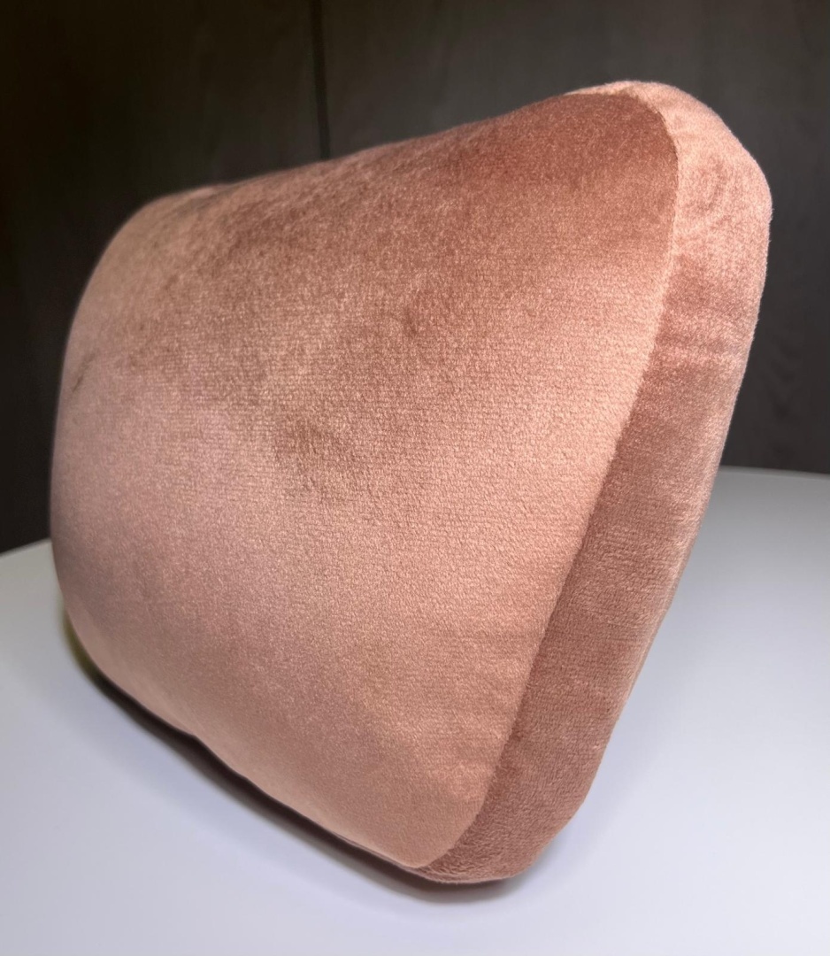 Poduszka zagłówek BROWN ALCANTARA V - obrazek 3