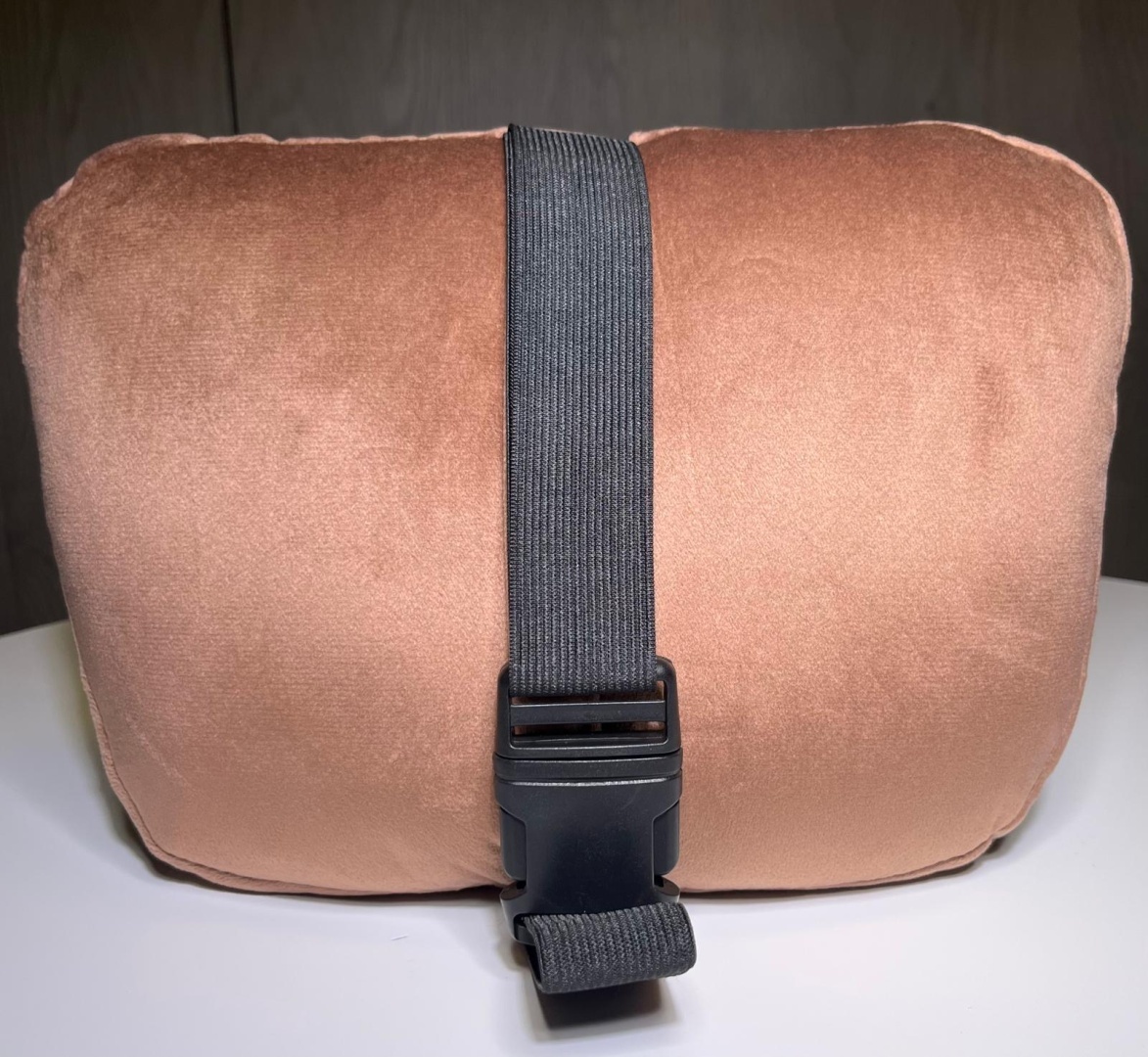 Poduszka zagłówek BROWN ALCANTARA V - obrazek 4