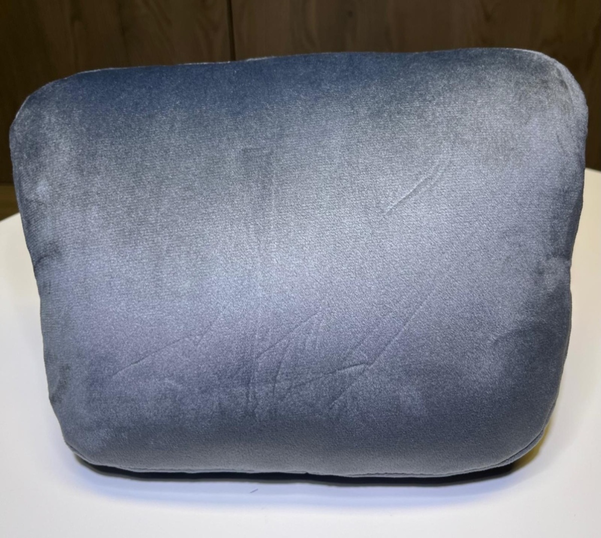 Poduszka zagłówek GREY ALCANTARA H - obrazek 2