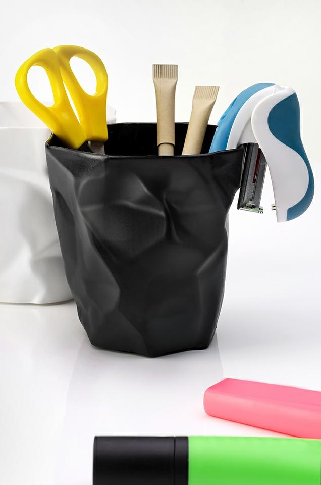 Organizer biurkowy PLAST MINI czarny - obrazek 2