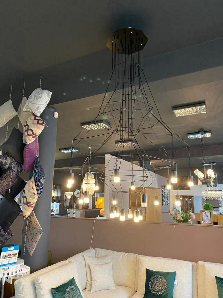 MOOSEE lampa wisząca FLUSSO 20 czarna - obrazek 2