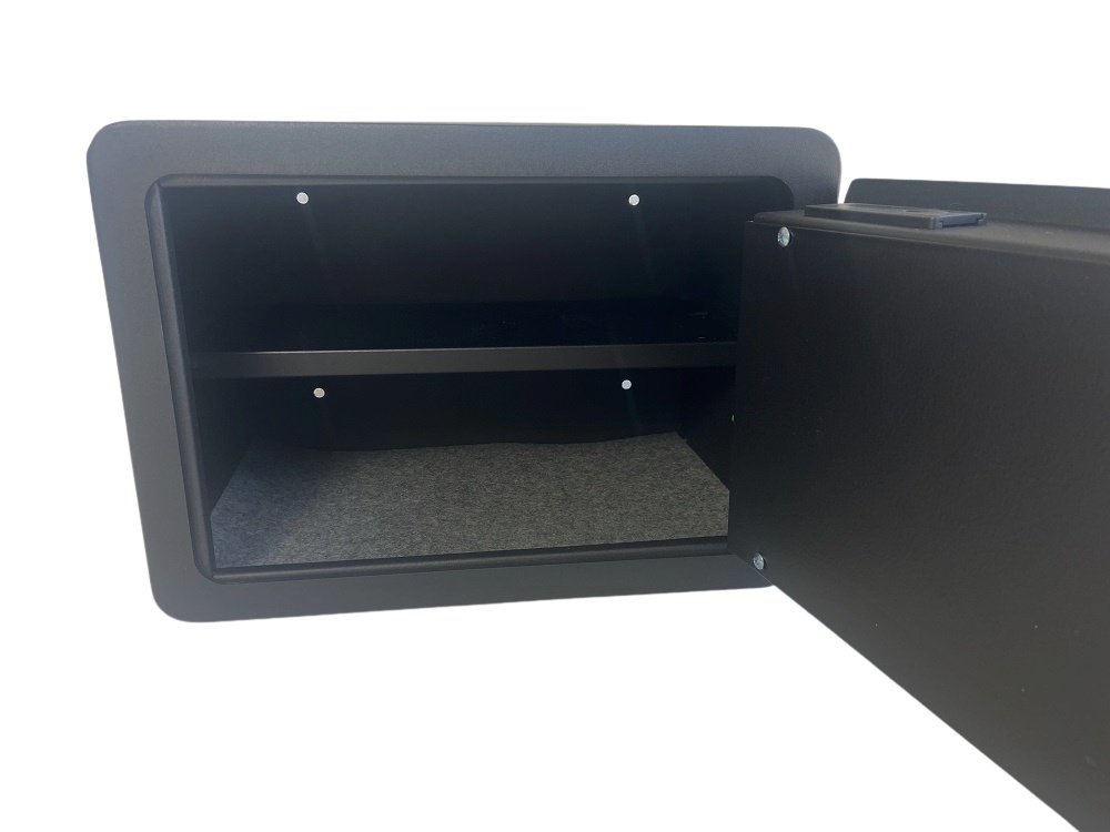 Sejf domowy biurowy na zamek elektroniczny hotelowy kasa 2 klucze w zestawie - obrazek 3