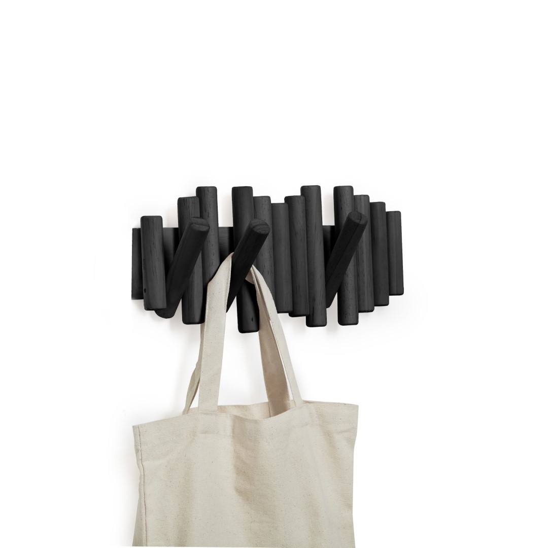 UMBRA wieszak na ubrania PICKET RAIL czarny - obrazek 3