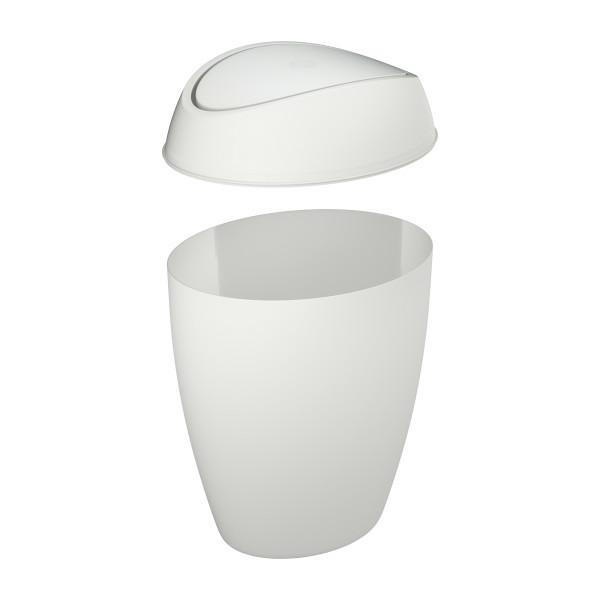 UMBRA kosz TWIRLA - metallic white - obrazek 2