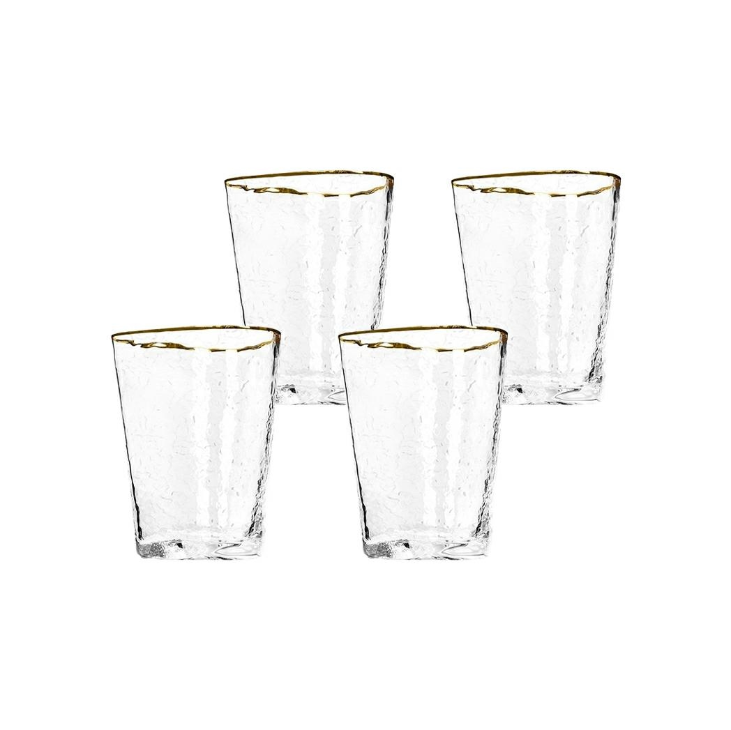 KARE komplet 4 szklanek HOMMAGE 300 ml