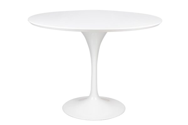 Stół TULIP PREMIUM 100 biały - MDF, metal