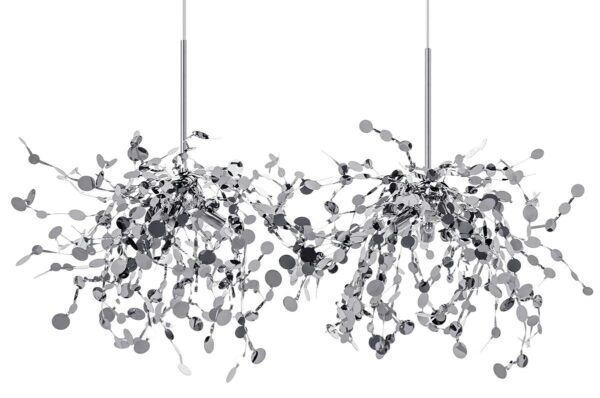 MOOSEE lampa wisząca MONETE chromowana