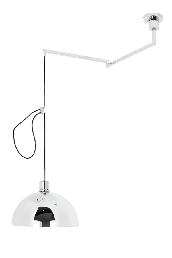 MOOSEE lampa wisząca ROTA 360 srebrny chrom