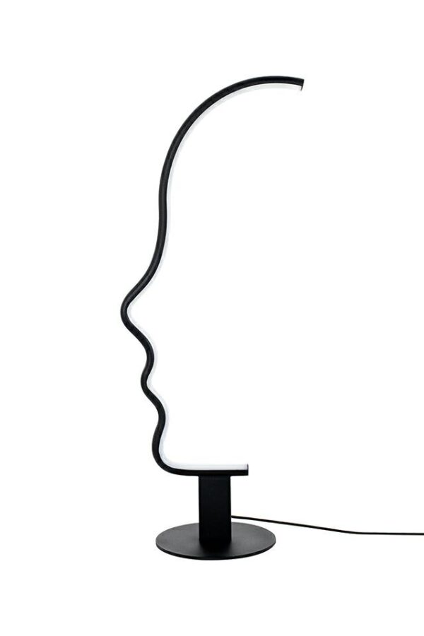 MOOSEE lampa stołowa FACE TABLE czarna