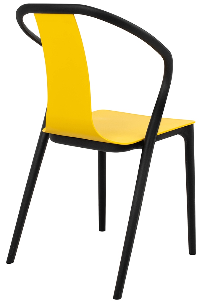 Krzesło VINCENT żółte - obrazek 3