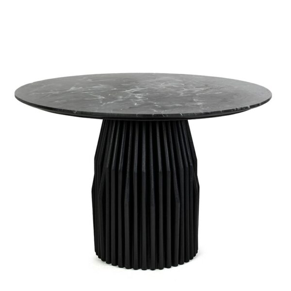 MaMaison stół jadalniany LEVANTE 120      czarny marmur
